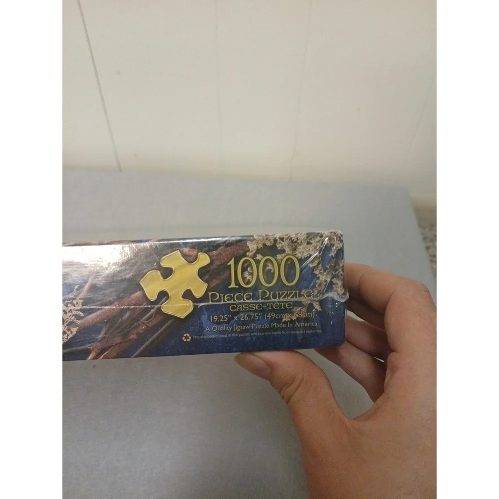 Masterpieces Art of Kinuko Craft Alphabet of Thorn 1000 Pcs Puzzle 19x27 NEW !